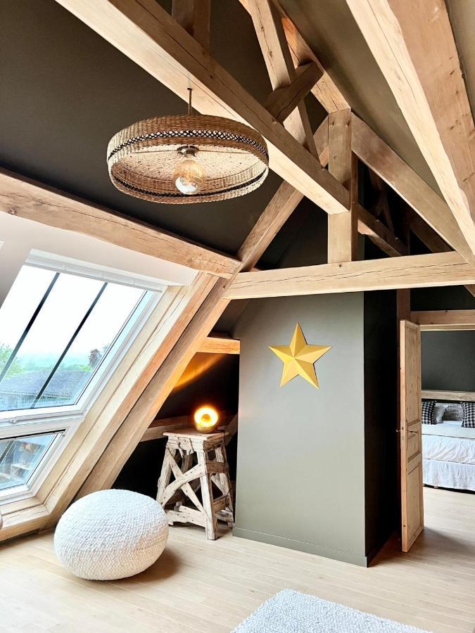 Par Hasard Ou Pas Bed & Breakfast Saint-Martin-aux-Chartrains Exterior photo